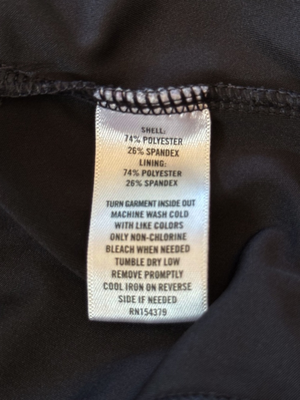 Aeropostale Black Athletic Dress Built In Shorts Skort Tennis Dress Strappy - Picture 3 of 11
